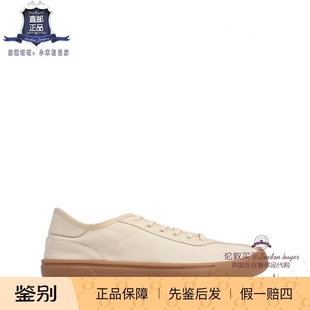 英国代购 女士新款 THE ROW 系带帆布运动休闲鞋 正品直邮