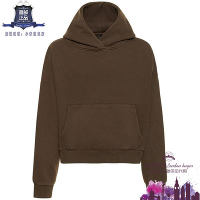 英国代购 男士新款 Entire Studios 洗水棉连帽卫衣 正品直邮