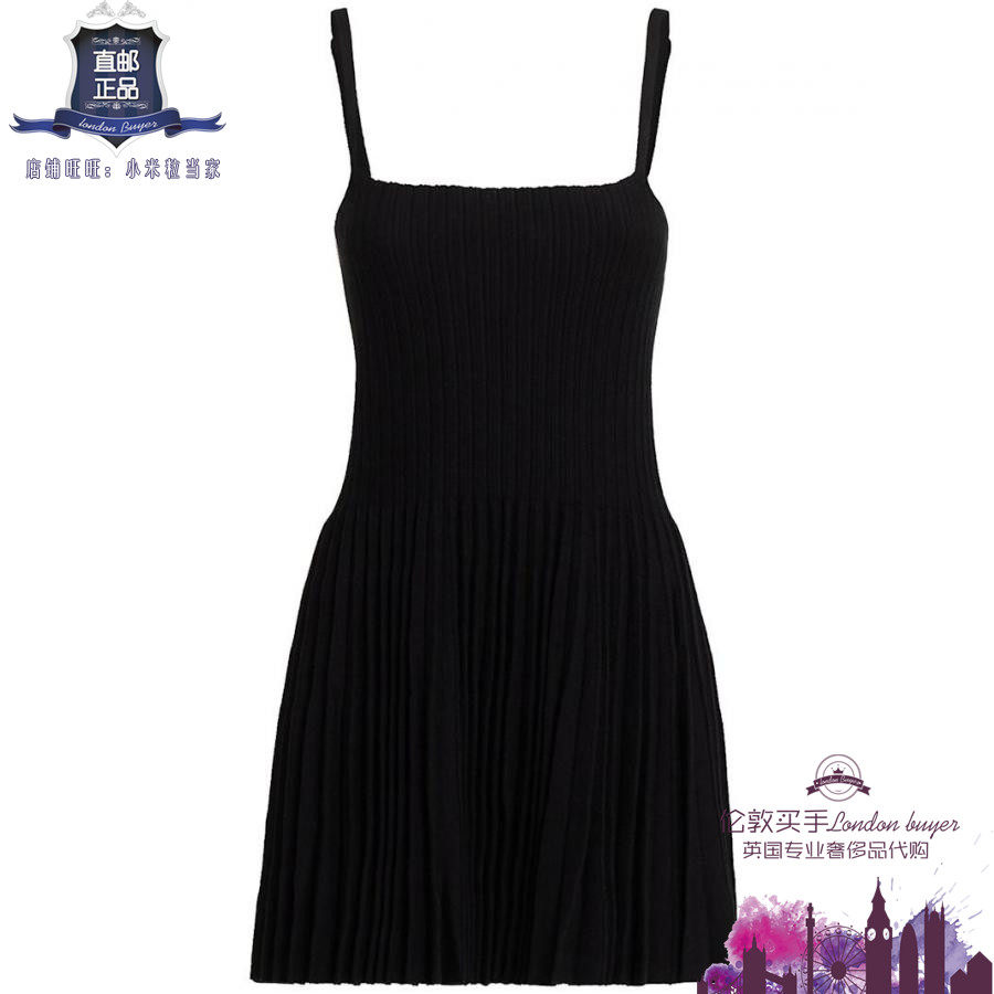 英国代购 女士新款 Magda Butrym 吊带棉迷你连衣裙 正品直邮