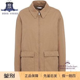 女士新款 正品 THE 拉链棉混纺短外套 直邮 ROW 英国代购