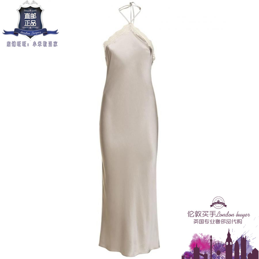 英国代购 女士新款 Reformation 长款真丝连衣裙 正品直邮