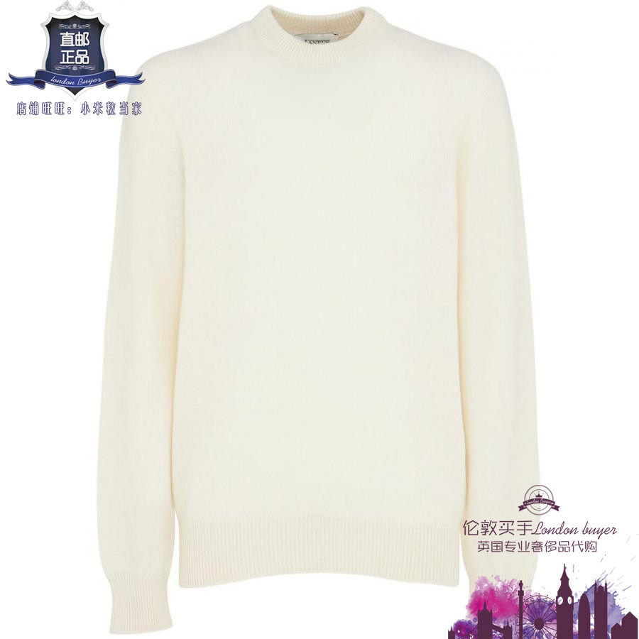 英国代购 男士新款 Laneus 羊毛混纺针织毛衣 正品直邮