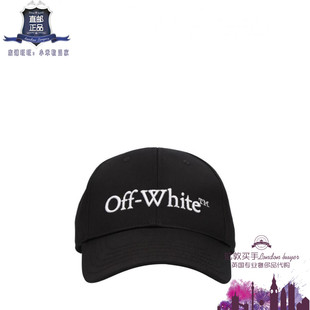 White 直邮 新款 英国代购 Off 正品 男士 刺绣棉棒球帽