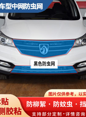 宝骏汽车防虫网宝骏360 510 730中网防柳絮网挡杨棉高速防蚊虫网
