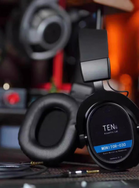 Tenii拾贰声研 MT030 封闭式头戴耳机 监听耳机 专业耳机音乐制作