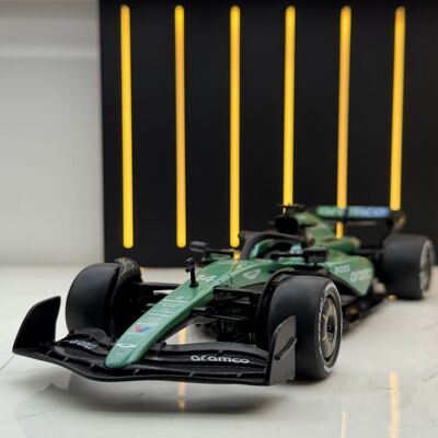 健丰源合金车模1:24迈凯伦马丁方程式f1赛车静态模型玩具摆件男孩