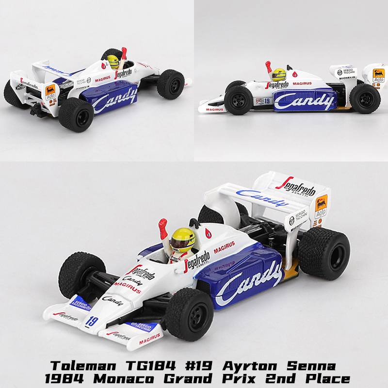 MINIGT #MGT01118 塞纳Toleman' TG184 #19合金汽车模型
