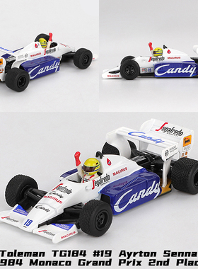 MINIGT #MGT01118 塞纳Toleman' TG184 #19合金汽车模型