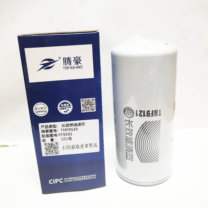FF5951柴油格滤清器适配东风天锦KR245天龙KL国六燃油滤芯91FG026