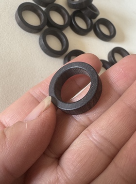 原木质戒指圈方戒指环跑环diy手机链配饰吊坠情侣款大漆木胎木胚