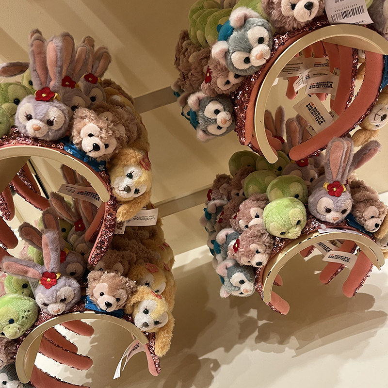 香港迪士尼六宝发箍头箍全新达菲玫玫托尼olu饼饼星黛露