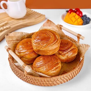 黑全麦面包代餐口袋面包全麦手撕早餐糕点无添加蔗糖饱腹解馋零食