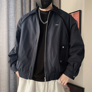 Y121-P158-控208-M-3XL-聚酯纤维 结构镶织带棉衣图片