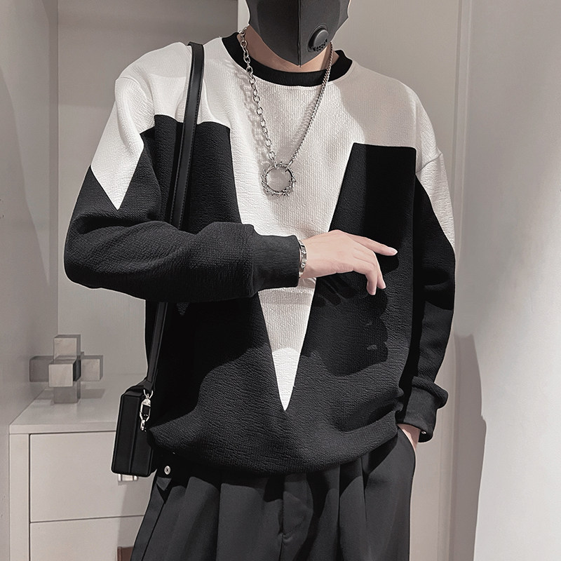 WY166-P58控78秋季新款衣服ins潮牌卫衣男2023上衣春秋外套男装，男装卫衣，电商A216