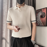 PL29-M-3XLP78-控10867.4%粘胶纤维32.6%聚酯纤维针织短袖POLO，男装Polo衫，电商A216