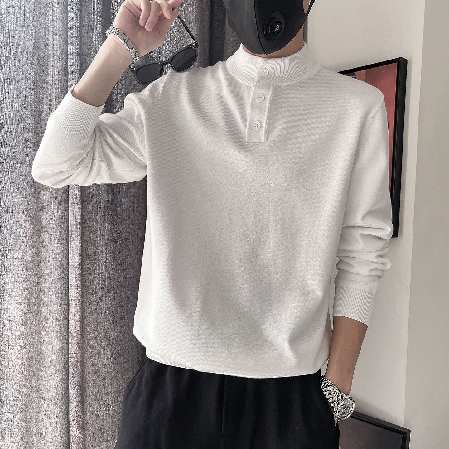 白色