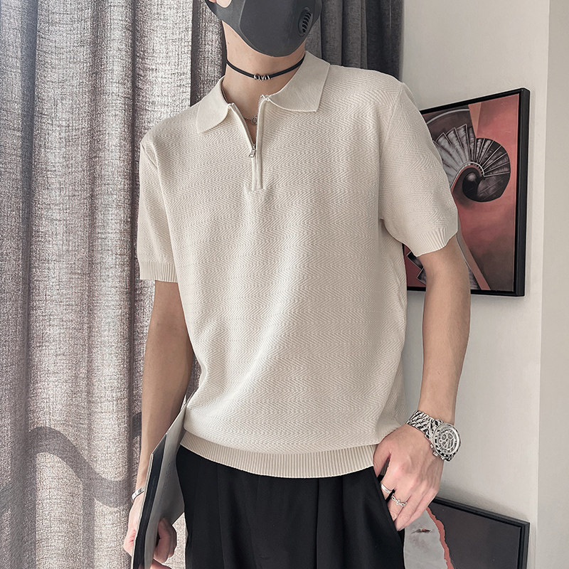 PL27-M-3XLP78-控10867.4%粘胶纤维32.6%聚酯纤维拉针织POLO,男装Polo衫,电商A216