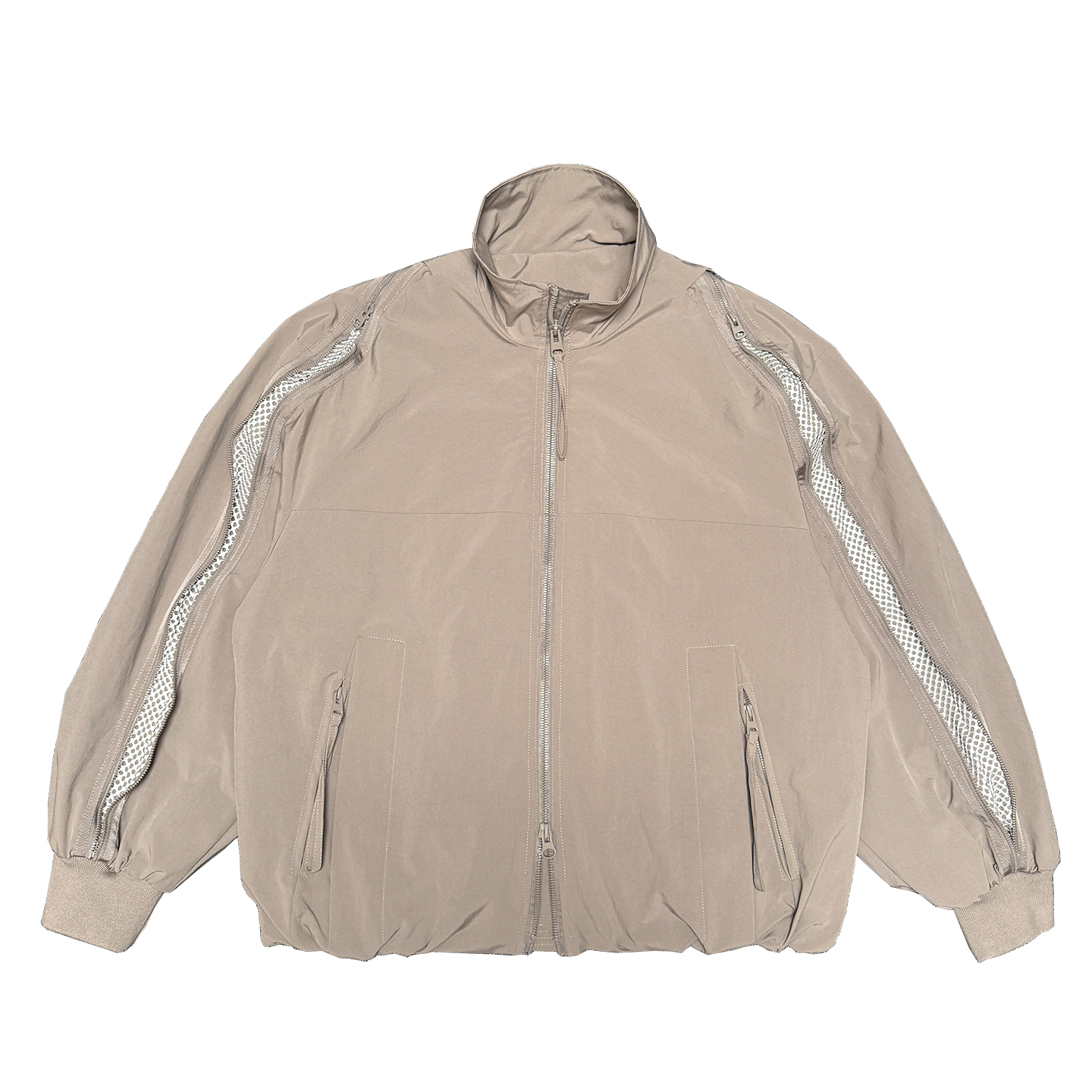 WT83-P138-控178-M-3XL-聚酯纤维结构拉链藏袖外套，女装短外套，电商A216