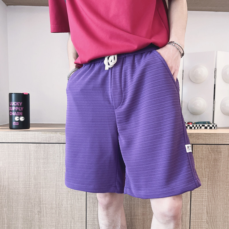 K01-M-3XL-P48-控78-95%聚酯纤维5%氨纶横位布彩色短裤微阔版型,男装牛仔裤,电商A216