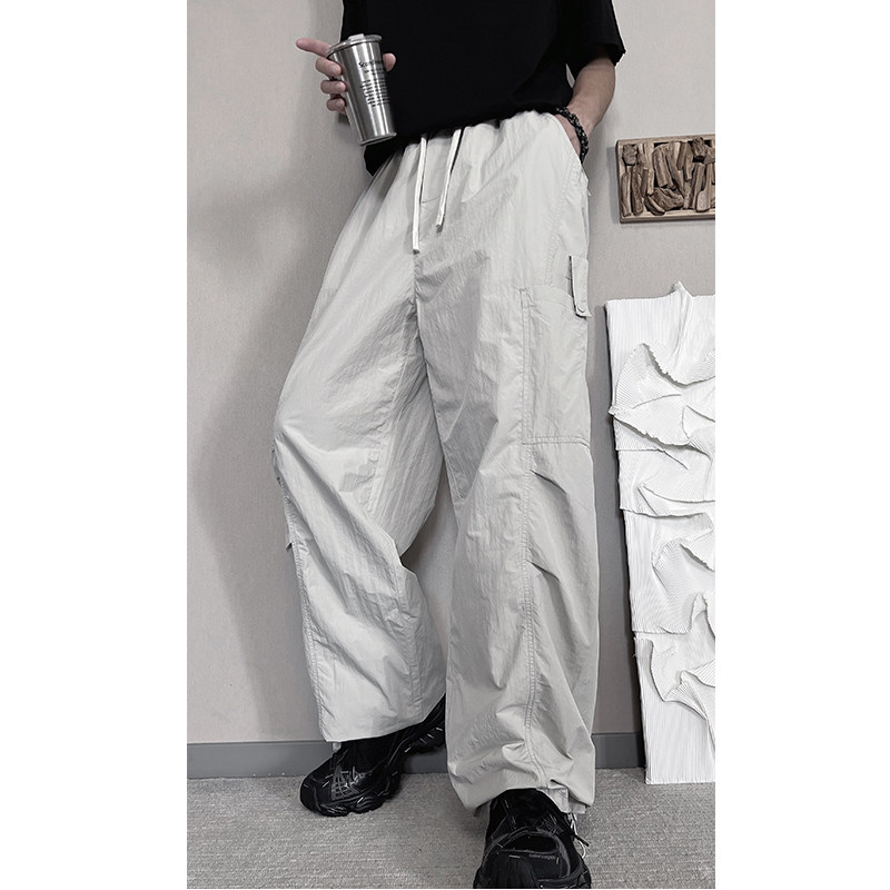CK08-M-2XL-P78控10873.1锦纶26.9棉硬派伞兵弯刀裤多处褶皱设,男装休闲裤,电商A216