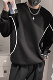 WY152-P58控78男士卫衣宽松套头秋季圆领休闲社会小伙长袖卫衣T，男装卫衣，电商A216