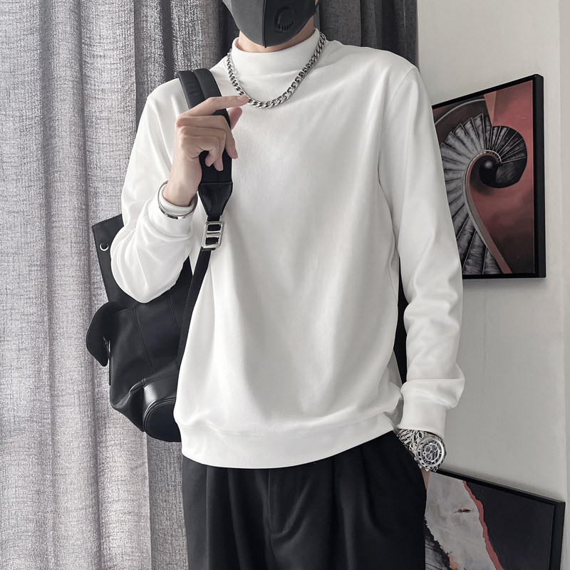 CX33--P38-控58-M-3XL  聚酯纤维 德绒纯色打底 修身版型T恤图片
