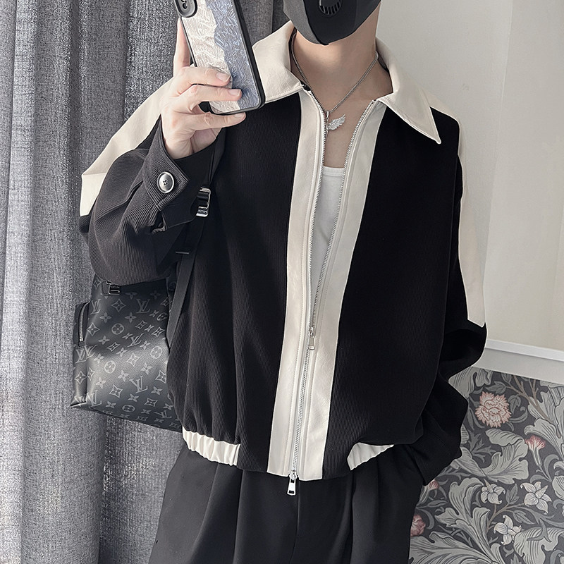 WT25-M-3XL-特P78控10895%涤纶5%氨纶,男装夹克,电商A216