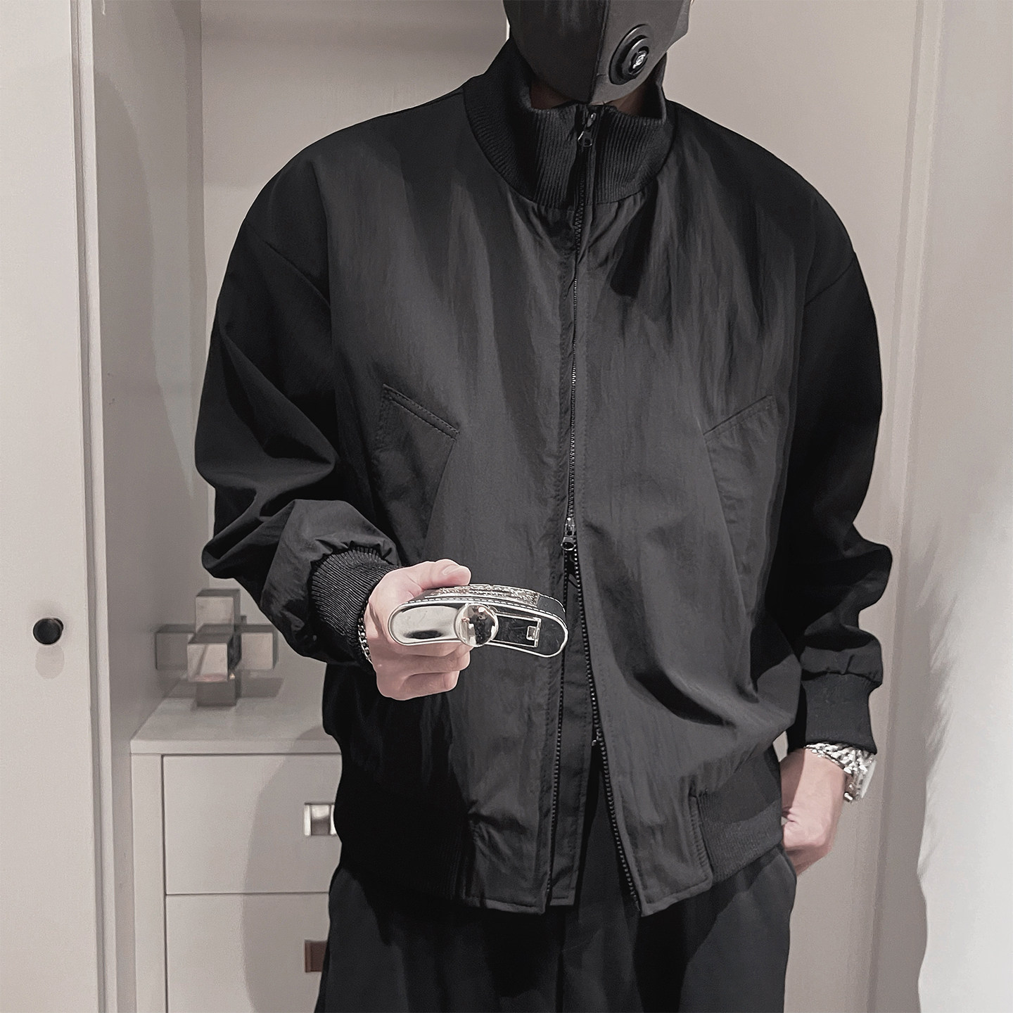 WT82-P88-控128-M-3XL-聚酯纤维 基础大口袋夹克图片