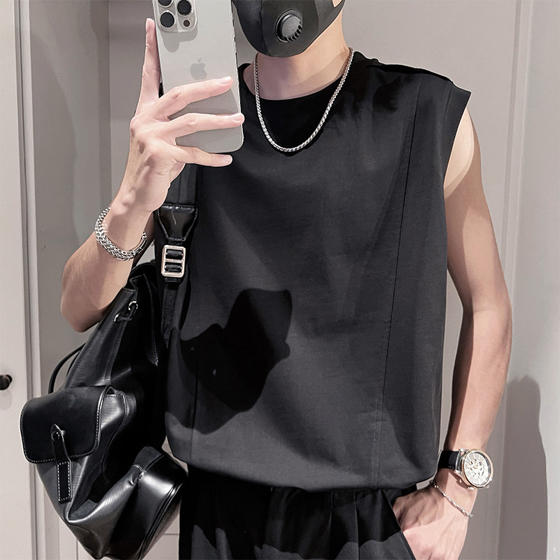 BX06-M-3XL-特P48-控78100%棉吊卡拼接结构款坎肩背心微扩版型,男装背心/马甲,电商A216