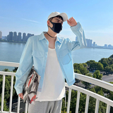 WT31-特P58控78涤纶男士休闲亮色潮牌短款社会小伙衣外套兰，女装短外套，电商A216