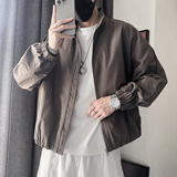 WT78-P108-控148-M-3XL-聚酯纤维韩系粗纹面料极简拉领外套，女装短外套，电商A216