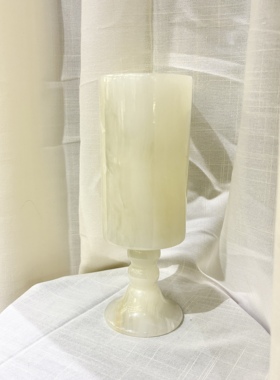 You物天然大理石花器烛台装饰摆件现代简约中古创意软装装饰品