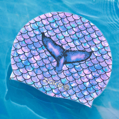 洲克硅胶泳帽防水护发护耳不勒头