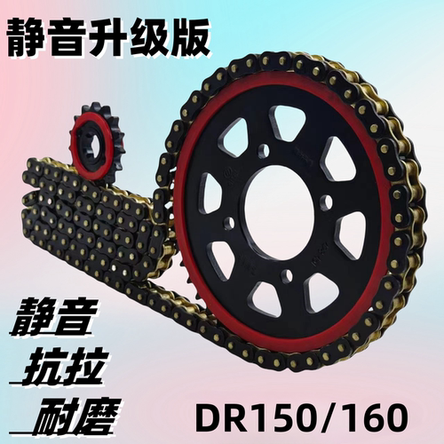 DR160/160S静音链盘齿轮油封链条