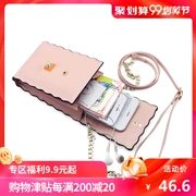 Túi đựng điện thoại di động Pear Doll nữ 2019 mới Túi mini Messenger phiên bản Hàn Quốc của chiếc túi nhỏ cầm dọc điện thoại di động - Túi điện thoại