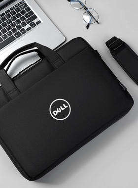 适用戴尔灵越14Pro笔记本电脑包5430单肩斜挎背包灵越Plus 7441 7430大容量通勤14寸男女防震 DELL5435手提袋