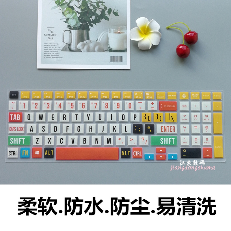 适用惠普暗夜精灵6英特尔版Air笔记本15.6寸16.1 暗影精灵7键盘膜
