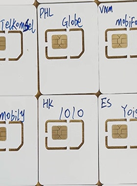 tk运营商/小白卡/报废卡/全球多地区识别