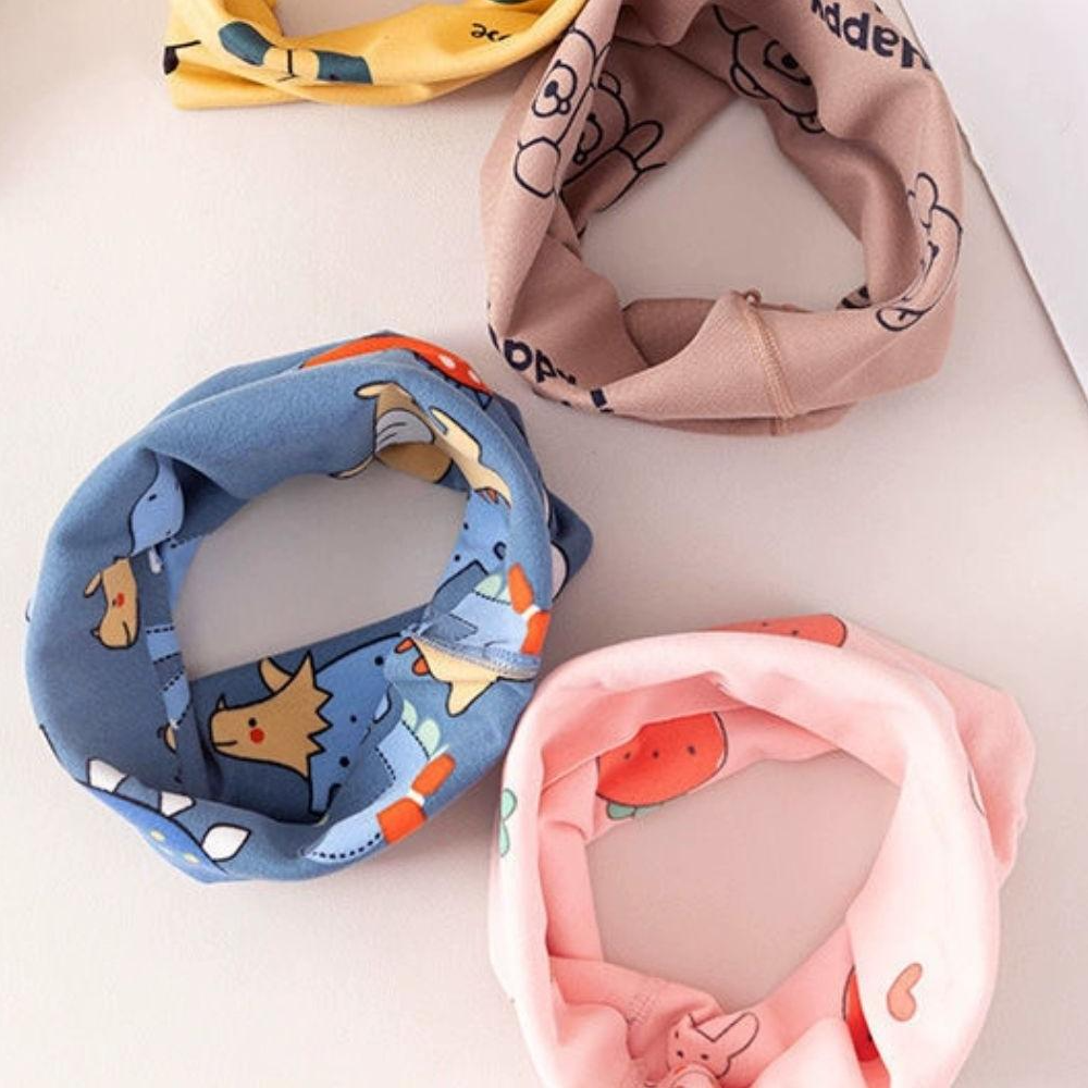 新款儿童无骨围脖韩系保暖防风印花宝宝围巾冬季男童女童护颈脖套,居家日用,居家日用套装,淘宝优惠券,粉丝福利购,淘宝优惠卷