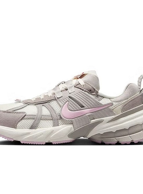 Nike/耐克 V2K Run情人节限定白灰粉休闲复古跑步鞋 HV5997-161