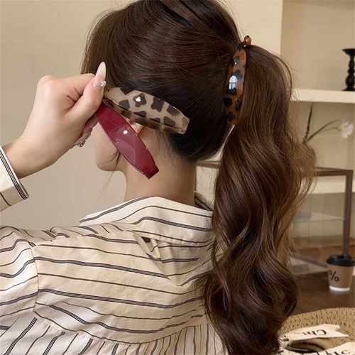 小号发量少香蕉夹马尾发夹