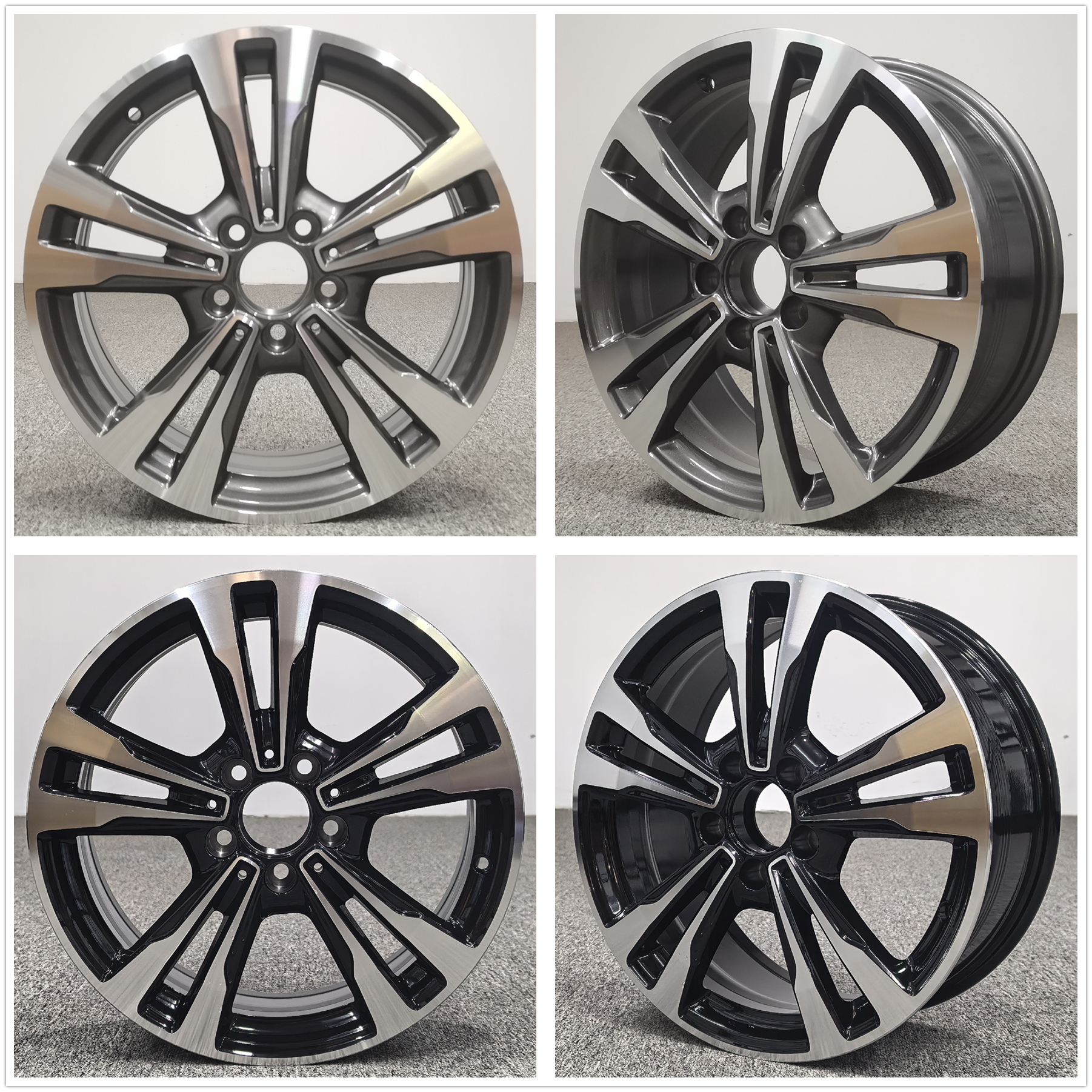 适用于17寸奔驰C200轮毂 奔驰E260E300 奔驰C200L C260轮毂TL0551