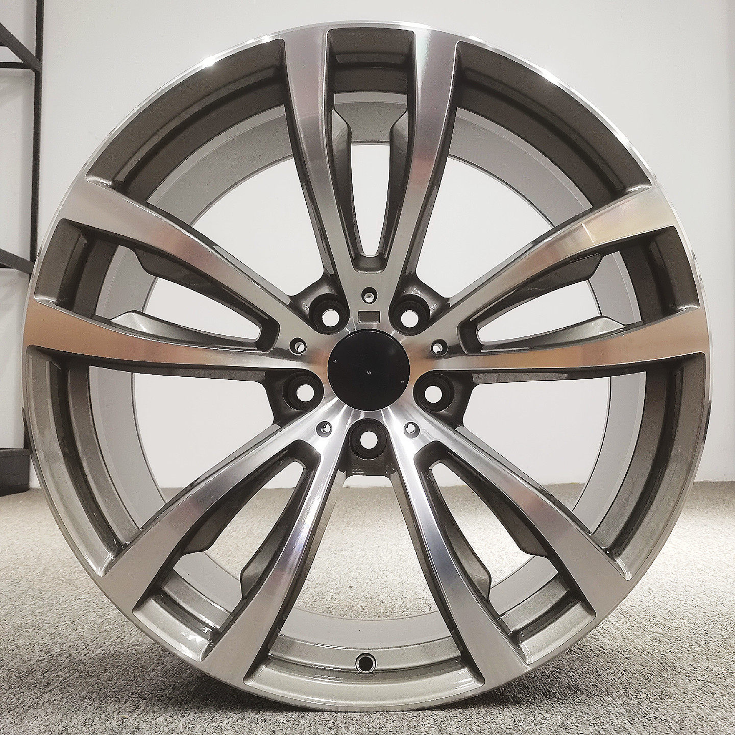 适用于20寸宝马X5轮毂宝马X6轮毂 宝马X5 X6前后配铝合金轮毂H920