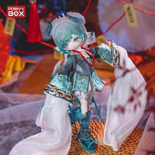 潘妮的宝盒清凉限定僵姜酱国风盲盒可动人偶手办8分bjd摆件礼物