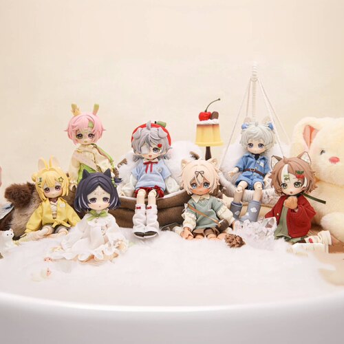 首批水果硬糖研究所12分BJD盲盒