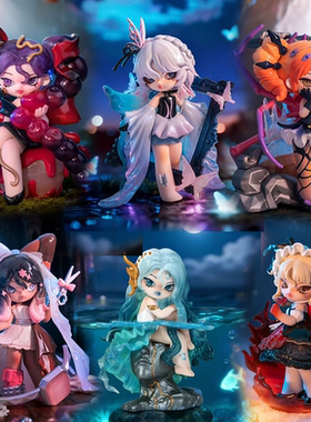 正版 NONO SOVA迷雾镇童谣系列盲盒潮玩手办可爱摆件玩具公仔礼物