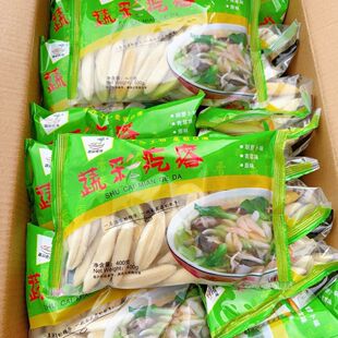 联晟蔬菜面疙瘩整箱25包*400g彩色面疙瘩商用批 发