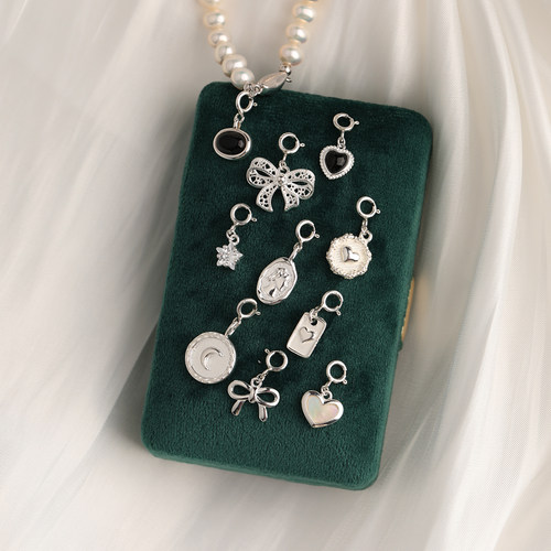 S925纯银迷你精致小吊坠