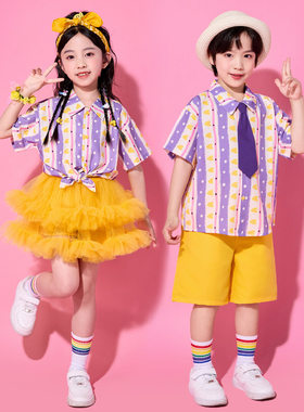 yesok喜多多apt浪漫樱花不负好春光boom男女儿童舞蹈服表演出服装
