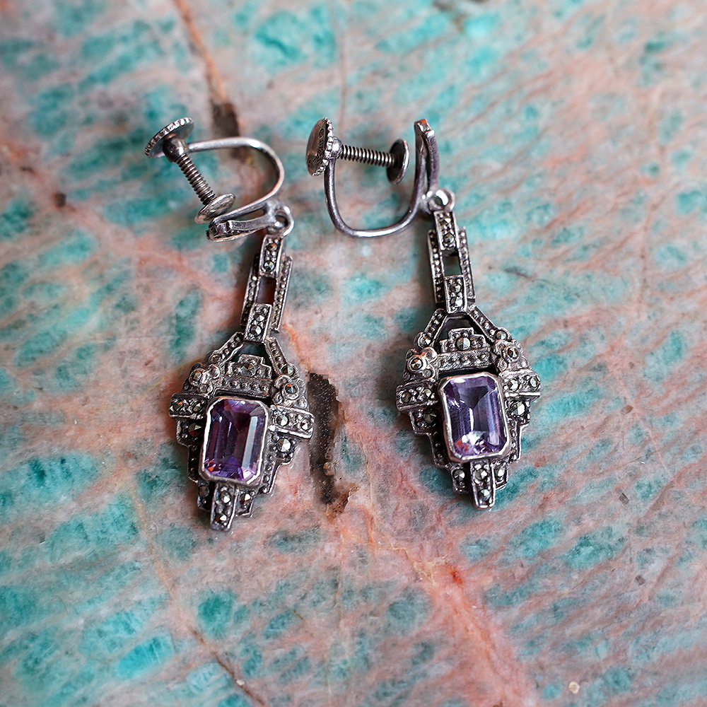 阿呆时期马克赛石女银水晶925